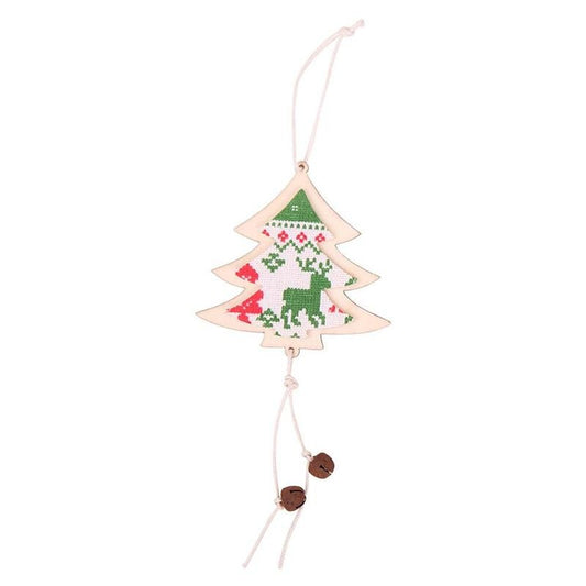 Christmas Wood Star Pattern Tree Ornaments Xmas Hanging Pendant Home Decor Gifts